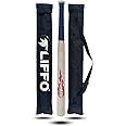 Liffo® Baseball bat Wooden - Heavy Duty for Self Defence with Black Cover