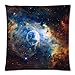 Produktbild Cosmos Nebulae Universe Planet Stars Custom Cotton Square Throw Pillow Case Cushion Case In Size 18 * 18 Inch (Tow Sides)