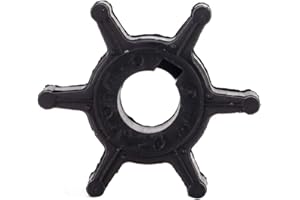 QIILU Turbine 6L5-44352-00 Turbine de Pompe à Eau adaptée aux modèles Hors-Bord 2 Temps 3A et Malta Pour moteurs hors-bord 4 temps F2.5A et F2.5B