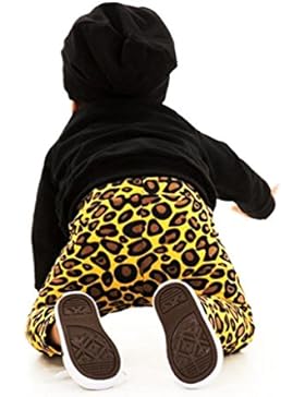 Bekleidung Longra Kleinkinder Baby Kinder Mädchen jungen Leoparden Leggings Hose lange Hosen Kleidung(0 -24 Monate)