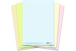 Adboards White Board Lapboards - SEN Dyslexia Friendly - Blue, Pink, Yellow, White, Cream