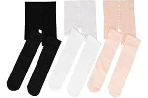 Bezioner Kinder Ballett Strumpfhose Tanzstrumpfhose mit Fuß für Kinder und Damen