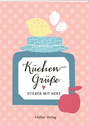 Küchengrüße: Sticker mit Herz