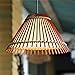 Produktbild HJR-Pendelleuchten Pastorale Bambus Licht Maskottchen Lichter Einzelne Restaurant Bar Gang Bambus Chandel Court Kronleuchter Größe: 330X800mm A+