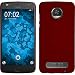 Produktbild PhoneNatic Case für Lenovo Moto Z2 Play Hülle rot gummiert Hard-case + 2 Schutzfolien
