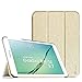 Price comparison product image FINTIE Samsung Galaxy Tab S2 9.7 SlimShell Case - Super Thin Lightweight Stand Cover with Auto Sleep/Wake Feature for Samsung Galaxy Tab S2 9.7-inch Tablet (SM-T813 / SM-T819), Gold