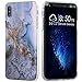 Produktbild Hülle Silikon für iPhone XS Max, Purple Angel Ultra-Dünn Silikonhülle Marmor Weichem Slim Handytasche Soft TPU Bumper Cover Stoßfest Telefonhülle Schutz Handycase Kratzfest Fall Backcase für iPhone XS Max 6,5 Zoll