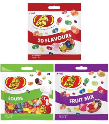 Exclusive Jelly Belly Jelly Bean Mix Hand Packed 8oz Bags - 6 / Box
