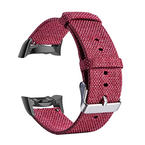 Preisvergleich Produktbild Watch Band Universal Nylon Canvas Ersatz Uhrenarmband Handgelenk Bügel mit Schnalle Passend für Samsung Gear R360 Band,für Samsung Gear R350 Strap