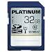 Produktbild Platinum 32 GB SDHC UHS-I class 10 Speicherkarte (bis zu 90 MB/s Lesen, 600x)