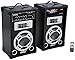 Produktbild Pyle PSUFM837BT Pyle Pro 800 Watt Disco Jam Powered Two-Way PA Bluetooth Speaker System (Pair)