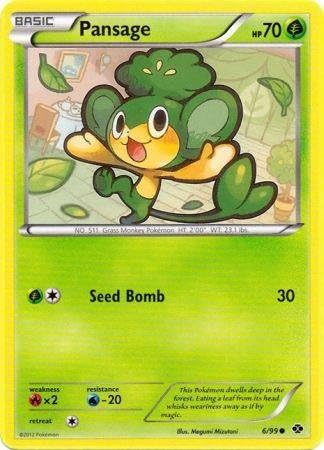 Pokemon - Pansage (6) - BW - Next Destinies