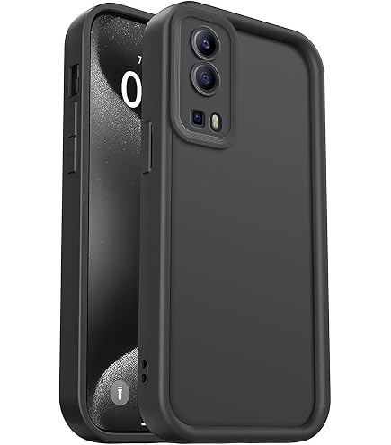iVoler Cover per Vivo Y52 5G / Vivo Y72 5G, Custodia Trasparente
