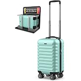 NUMADA - Travel Cabin Suitcase 40 x 25 x 20 cm (20L) Upfly Underseat 16 XXS with Removable Wheels. ABS Cabin Suitcase Ideal a