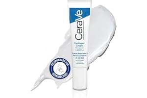 CeraVe Crema Reparadora Contorno de Ojos, Para Todo Tipo de Pieles, Reducción de Ojeras y Bolsas, Enriquecida con Ácido Hialurónico y Niacinamida, 14ml