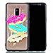 Produktbild Hülle für Galaxy A5 2018/A8 2018 Silikonhülle Dünn, 2 in 1 Premium Matt TPU Case Transparent Handyhüllen Ultra Slim Cover Bumper-Style TPU mit von Relief Muster für Samsung Galaxy A5 2018/A8 2018 Case Cover ( S ) (9)