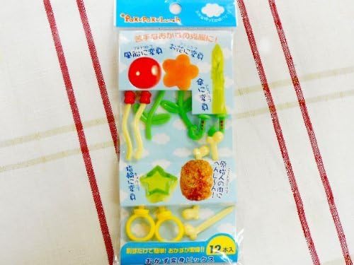 Food Transforming Picks Bento Lunch Box Accessory 12 pcs from Japan