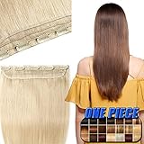 Für dicker Haare und mehr Volumen - unser Clip in Extensions Echthaar zur Haarverdichtung ist für Sie genau richtig. Die Haare sehen sehr natürlich aus und fühlen weich. Kein Verfilzen, kein Verknoten.