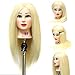 Neverland 23 inch Long 100% Hair Practice Mannequin Manikin Training Head with Clamp Blonde UK Stock