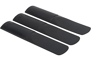 Annjom Plastic Reeds for Alto Sax, Parts Repair Accessory, Resin Saxophone Reed for Parts Replacement