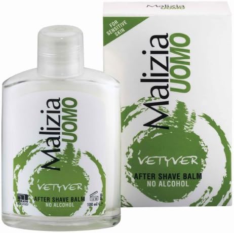 MALIZIA UOMO VETYVER After Shave BALM ohne Alkohol 100ml