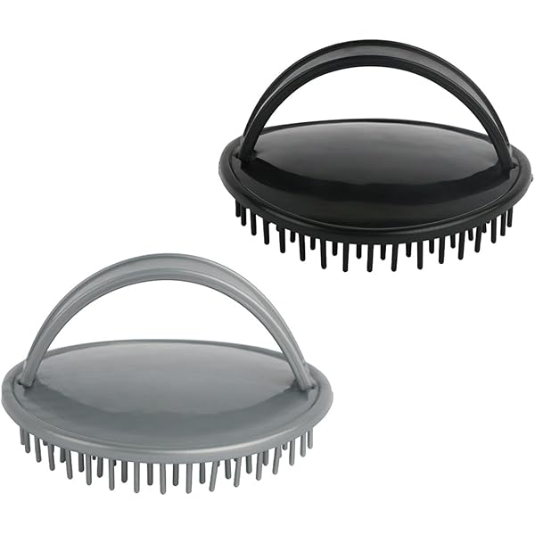 Lurrose 2er-Set Silikon-Massagebürsten – Sanftes Peeling Für Körper & Haar Unter Der Dusche