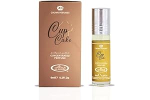 Ayat Perfumes – Aceite Perfumado Cupcake – Concentrado de Perfume Oriental – Roll-on 6ml – Para Mujer & Hombre – Perfume de Dubái – Larga Duración – Idea de Regalo