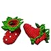 1 Pair Baby Infant Shoes Handmade Wool Knitted Crochet Newborn Bootee for 0- 12 Months Baby Red+ Green Heudauo 12 Yard