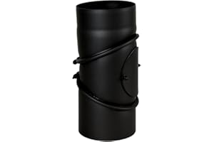 ENERGIEWERK OST GMBH Ø 130 mm - Bogen drehbar 0° - 90° Schwarz