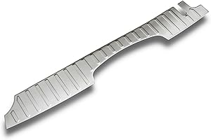 Recambo | Protector de Parachoques trasero | Compatible con Suzuki Grand Vitara II | 2005–2015 | Acero Inoxidable Mate | Protección borde de carga