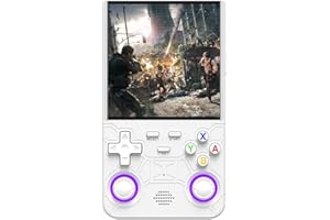 Aidodmom R36 Ultra 2025 – Schermo HD 4", 20.000 Giochis Classici, Joystick 3D LED 7 Colori, Console Retrò Portatile Emulatore Compatibiles PS1/PSP/GBA, WiFi e HDMI