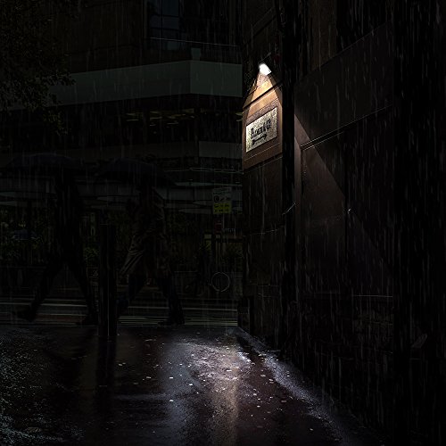 PUNICOK Solarleuchten LED 6500K Solarlampe Sicherheits mit bewegungsmelder solarleuchten garten led Außenwandleuchten solarlicht für Haus Zaun Garten Garage Schuppen Licht IP65 Wasserdichte - 8