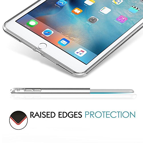 TopACE   Ultra Slim Transparente TPU Silicona Funda Protective Case Funda Cover para iPad pro 12 9 2017 Transparente 
