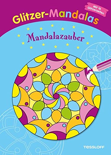 Preisvergleich Produktbild Glitzer-Mandalas. Mandalazauber (Malbücher und -blöcke)