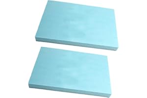 B Blesiya 5pcs Plaque de Mousse de Haute Densité Polystyrène Base de Bloc de Construction Tapissier Ameublement Coussins Rembourrage 29.5x20x3 cm