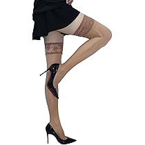 Damen Sexy Halterlose Strümpfe Lange Socken Oberschenkelhohe Socken Sexy Frauen Strümpfe Mesh