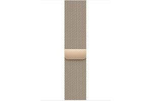 Apple Watch Band - Milanaise Armband - 45 mm - Gold - Regular
