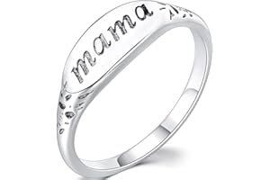 Jude Jewelers Stainless Steel Ring for Mother's Day Birthday Christmas Wedding Holiday