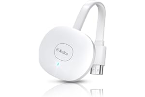 SOCLLLIFE Wireless HDMI Dongle, 4K Adattatore HDMI Senza Fili, Streaming Video Dongle Wi-Fi DongleTV Adapter per Phone/Pad/OS/Android/Windows/PC su HD TV/Monitor/Proiettore/Mac, Supporto Miracast Airplay DLNA