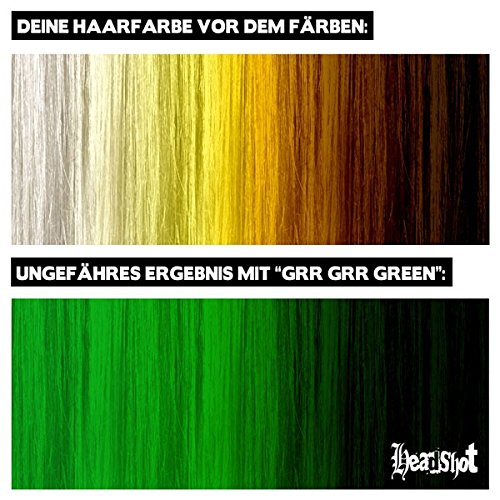 Headshot Grrr Grrr Green Haarfarbe 150 ml - 2