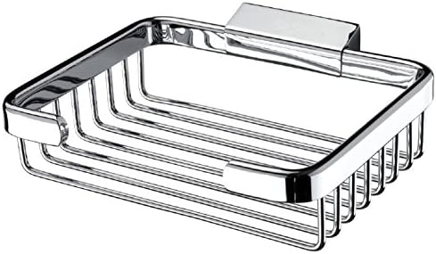 VELMA - TD-202-1 - Premium quality shower caddy - elegant timeless design - highly polished chrome-plated brass - no plastic - 100% rustproof! 100% rustproof - premium quality!