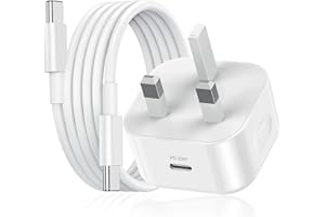 weiship iPad Charger and Plug, New Apple 20W USB C Charger & 2M Cable, Type C Fast Wall Charger Adapter compatible iPhone 17/16 iPad Pro 12.9/11 inch,iPad Air 5/4,iPad Mini 6 Gen,Samsung Galaxy S25