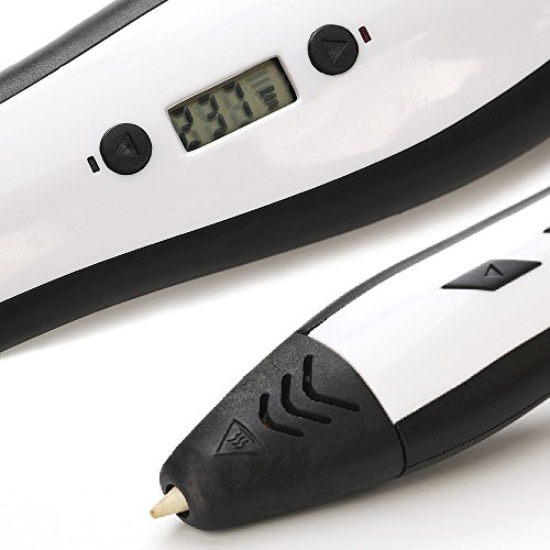 3D Stift der neusten Generation von 3D&PRINT, 3D Druckstift für PLA und ABS Filament 3D-Stift, 3D Druck Pen Set, 3 D malen und zeichnen - 3
