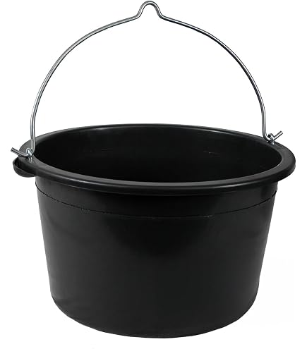Baueimer 40 l, kranbar, blau, TÜV mit Metallbügel Baueimer 40 l, kranbar, blau, TÜV mit Metallbügel