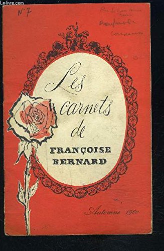 Download LES CARNETS DE FRANCOISE BERNARD- Automne 1960- Mes recettes à la TV- Le goûter des enfants... Download LES CARNETS DE FRANCOISE BERNARD- Automne 1960- Mes recettes à la TV- Le goûter des enfants...