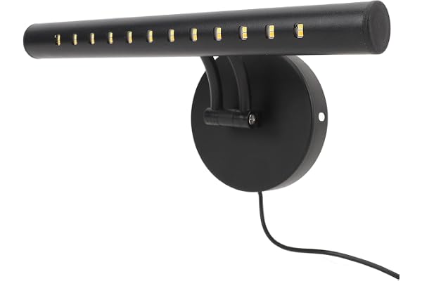 ZAWELIYO LED-spegelljusstång, Sminkspegelljus för Smink med LED-spegel, Multivinkelrotation 3 Färglägen Steglös Dimning USB-d