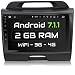 Produktbild XOMAX XM-9KSPRT Autoradio passend für KIA SPORTAGE TYP SL (2011-2015) mit Android 7.1.1 I mit GPS I Bluetooth I 9'' / 23cm Touchscreen I USB, SD I 2 DIN