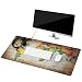 Produktbild Befitery Gaming Mauspad XXL Rutschfeste Schreibtischunterlage Mausunterlage für Computer PC Laptop 900 x 400 x 2 mm (Weltkarte-1)