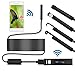 Produktbild ALLCACA Wireless Endoskop WiFi Endoskop Wasserdichte Snake Kamera, 1200P HD, 2 Megapixel, IP68 Wasserdicht, 8 Dimmbare LED-Leuchten, Geeignet für IOS, Android, Windows und Mac, 16ft, Schwarz