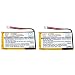 Produktbild cellePhone Akku Li-Polymer kompatibel mit Avaya AWH55 AWH65 - Plantronics CS50 CS55 CS60 (Ersatz für PLN-6439901) - 2er Set